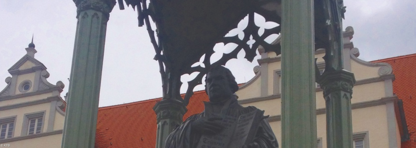 Luther in Wittenberg - Skulptur